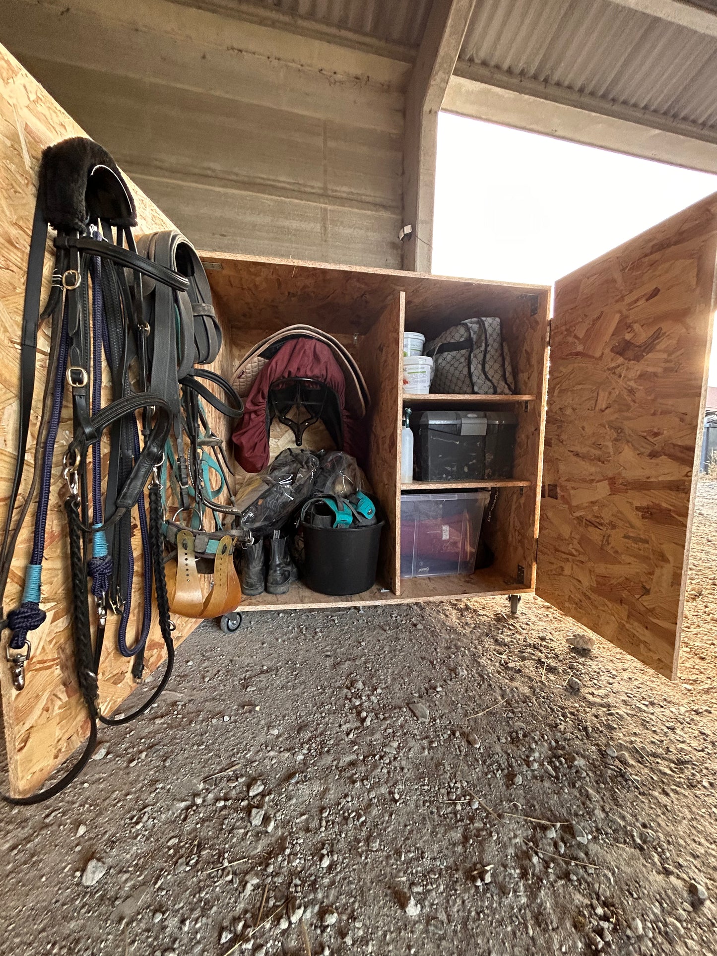 La Nomade - malle de concours/ rangement d'équitation