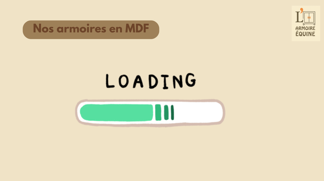 Nos armoires en MDF de couleur