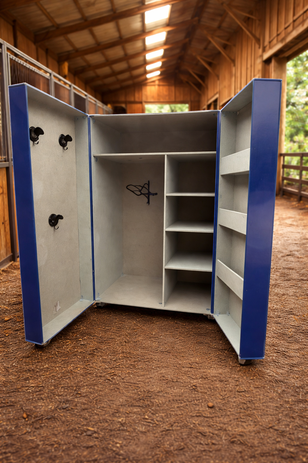 La Magistrale - armoire équestre avec portes de rangement