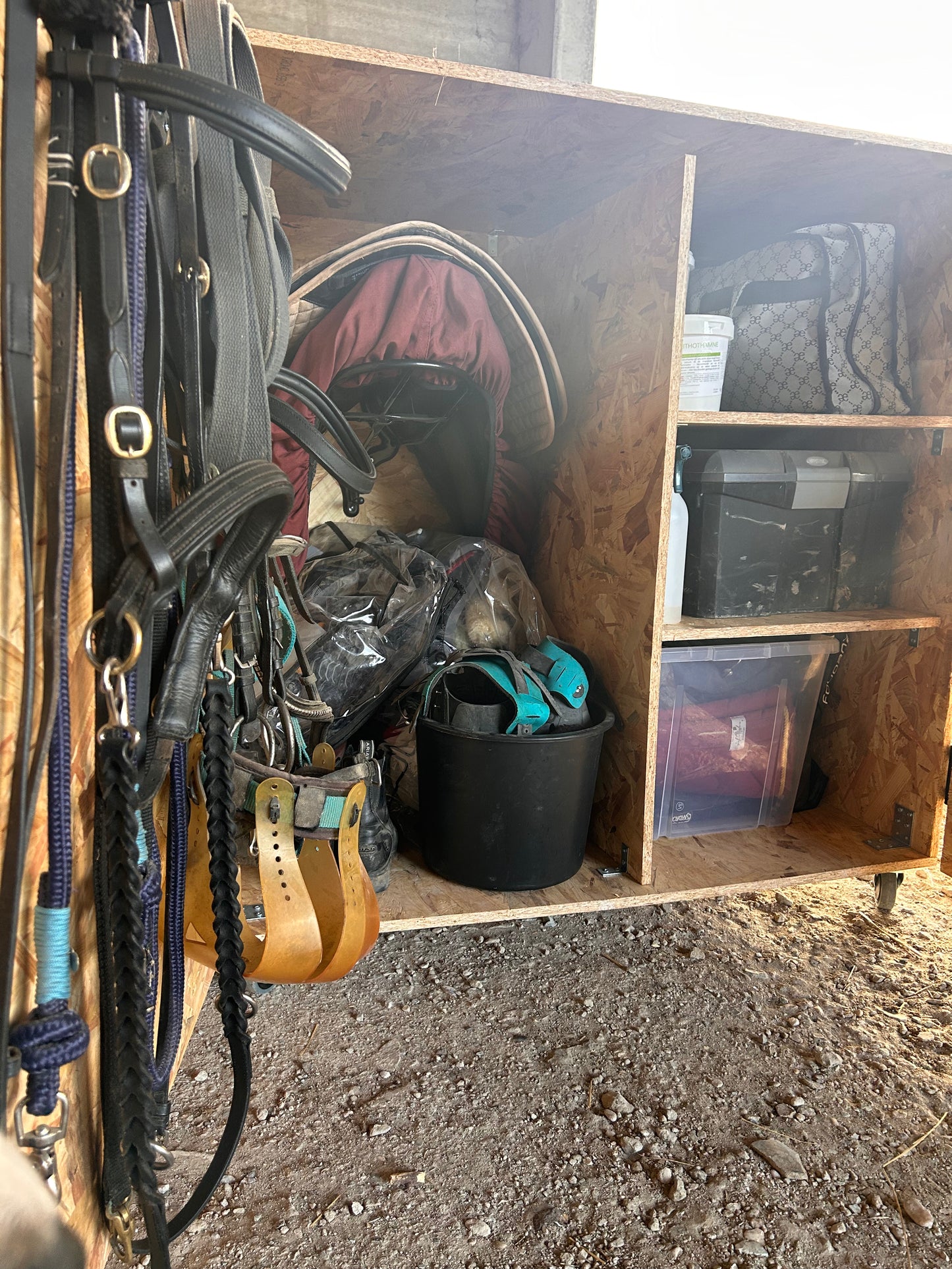 La Nomade - malle de concours/ rangement d'équitation