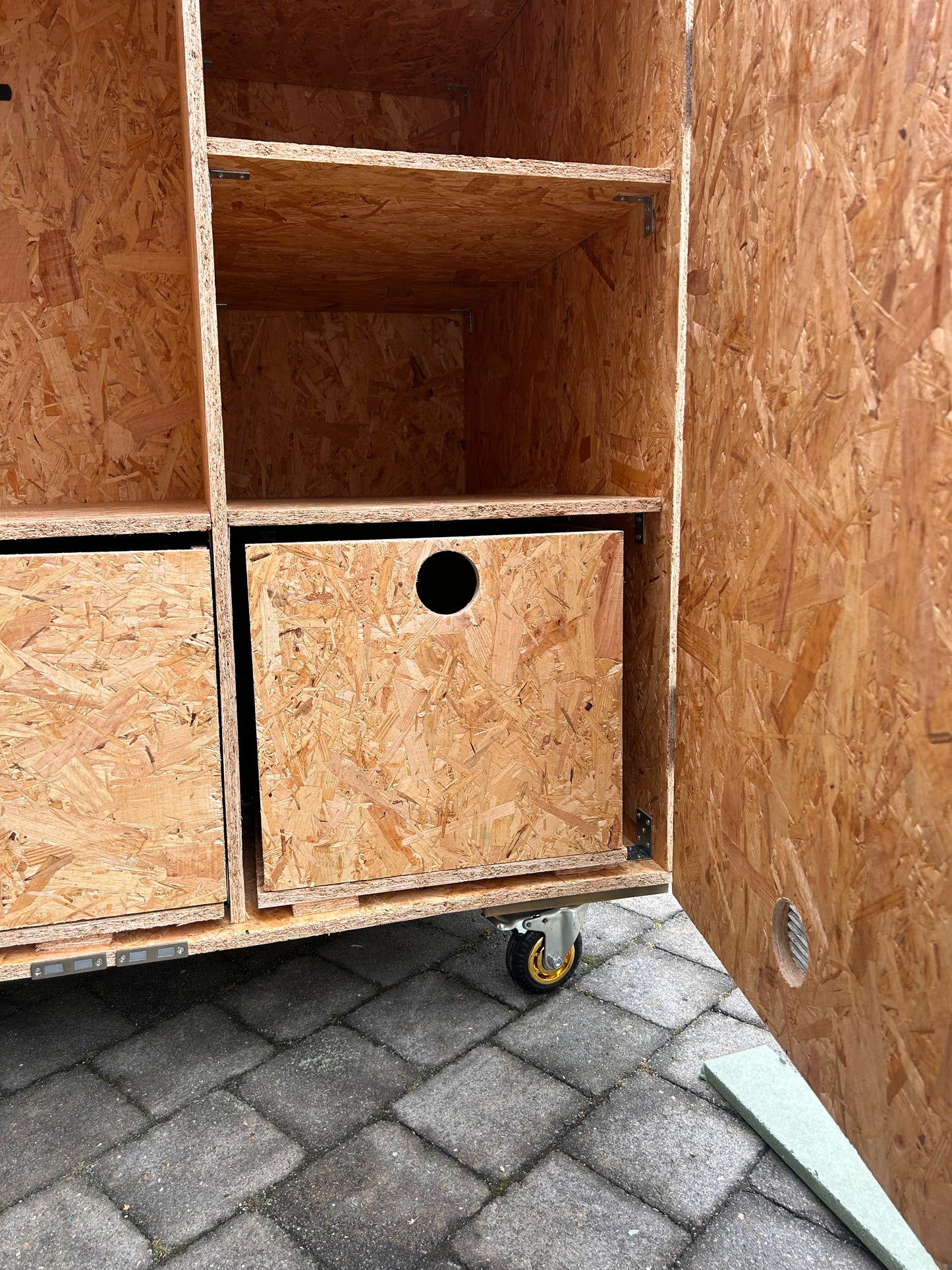 Tiroirs en bois