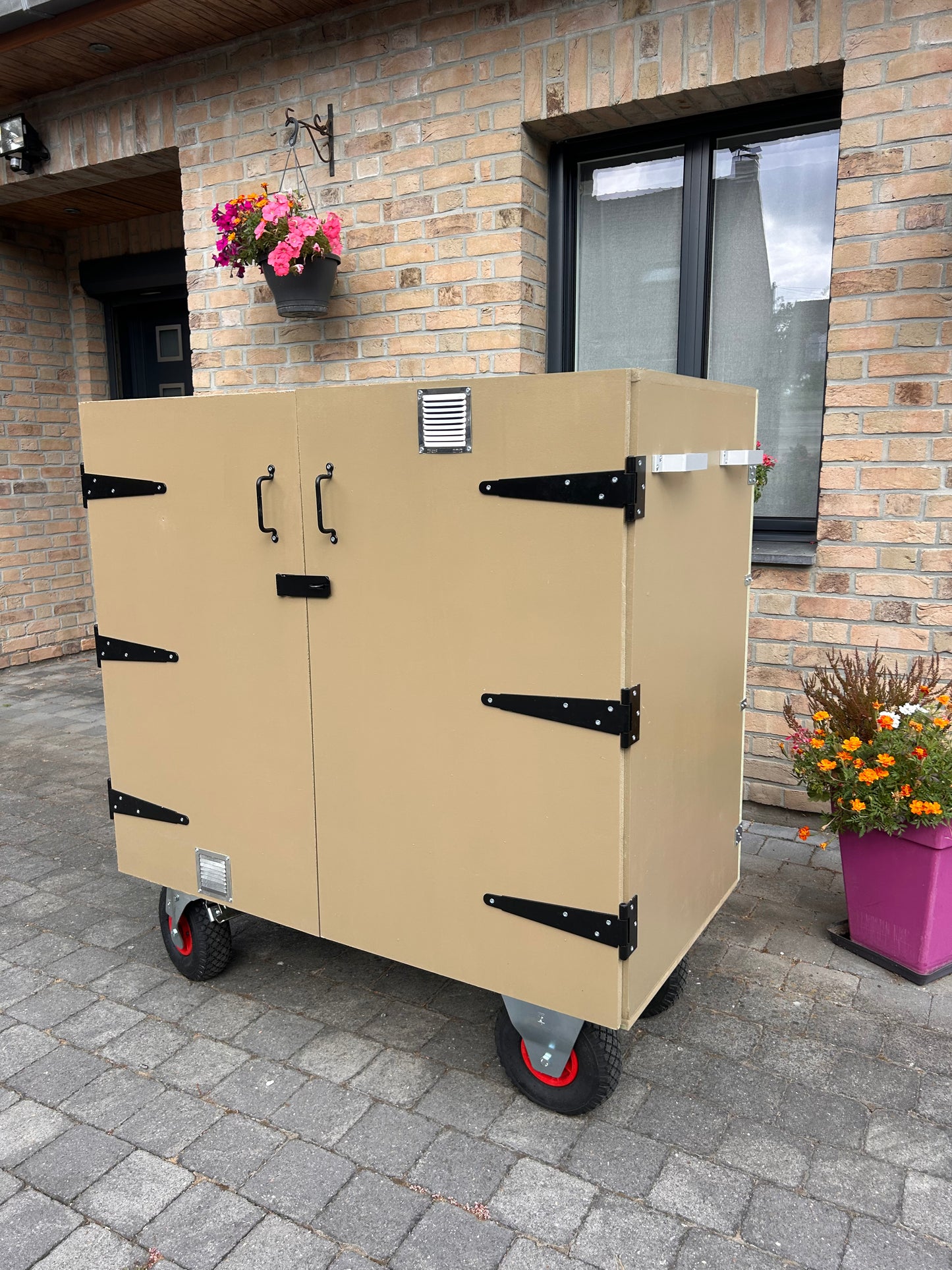 La Nomade - Malle de concours équestre en bois