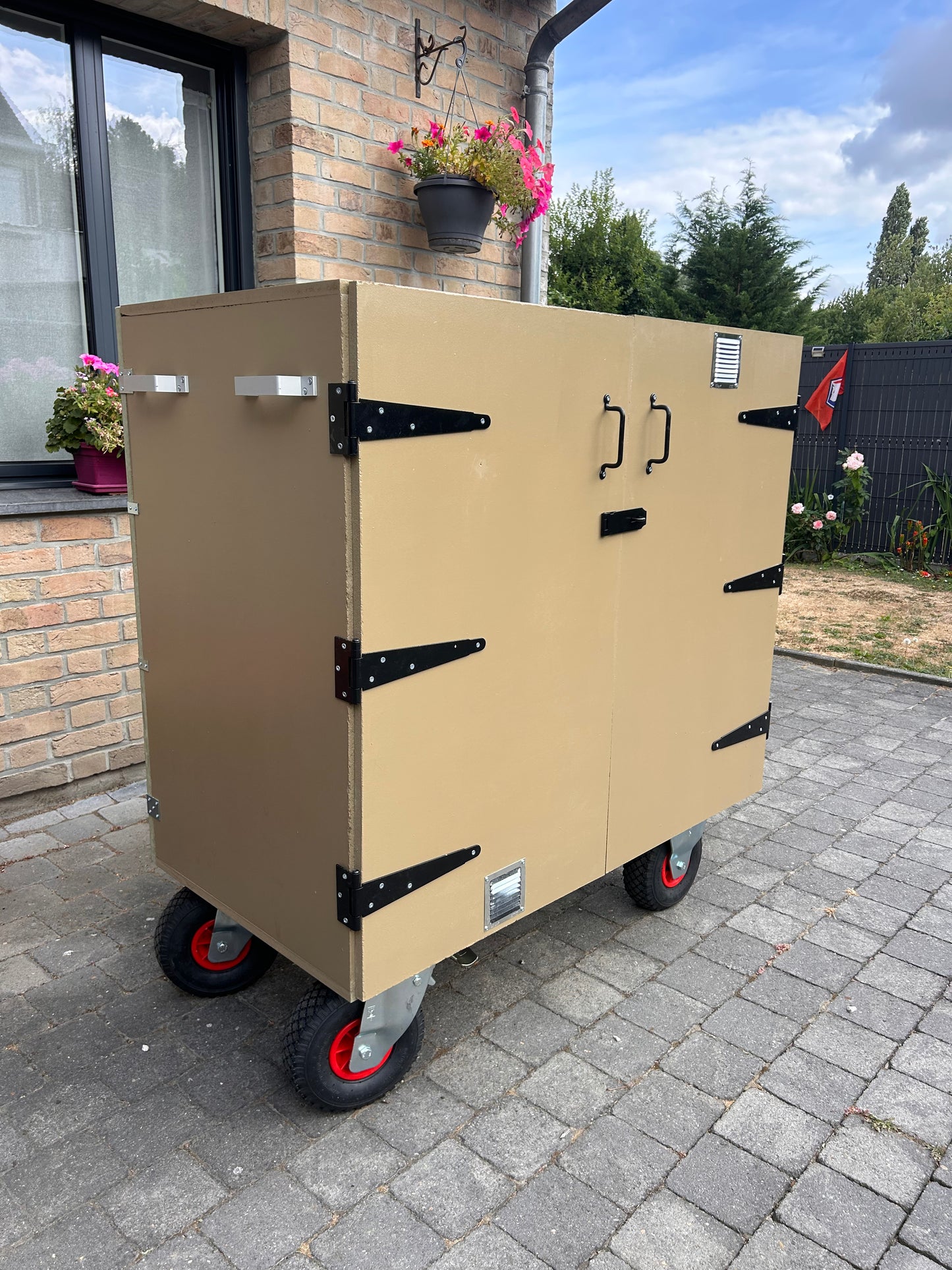 La Nomade - Malle de concours équestre en bois