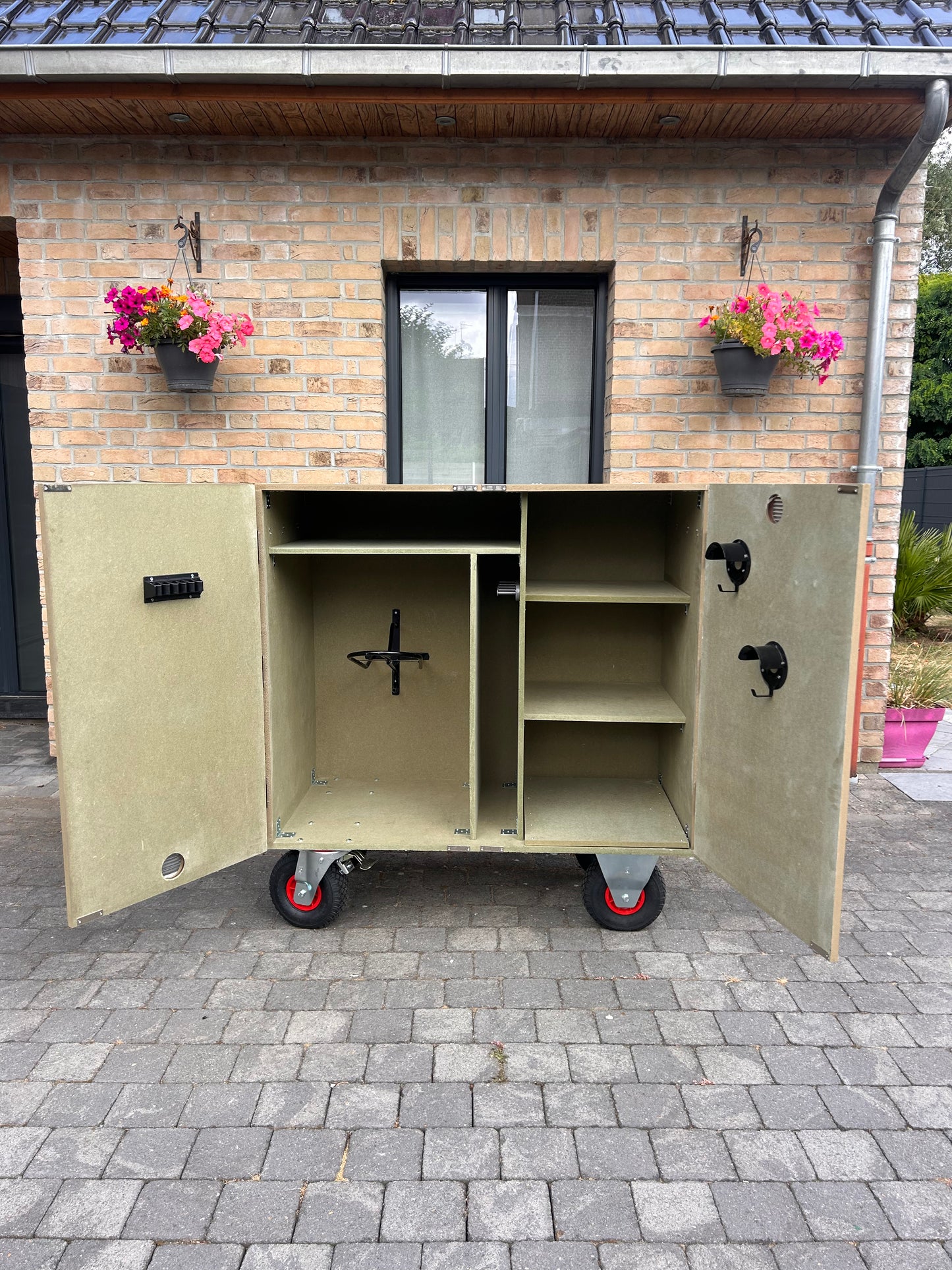 La Nomade - Malle de concours équestre en bois
